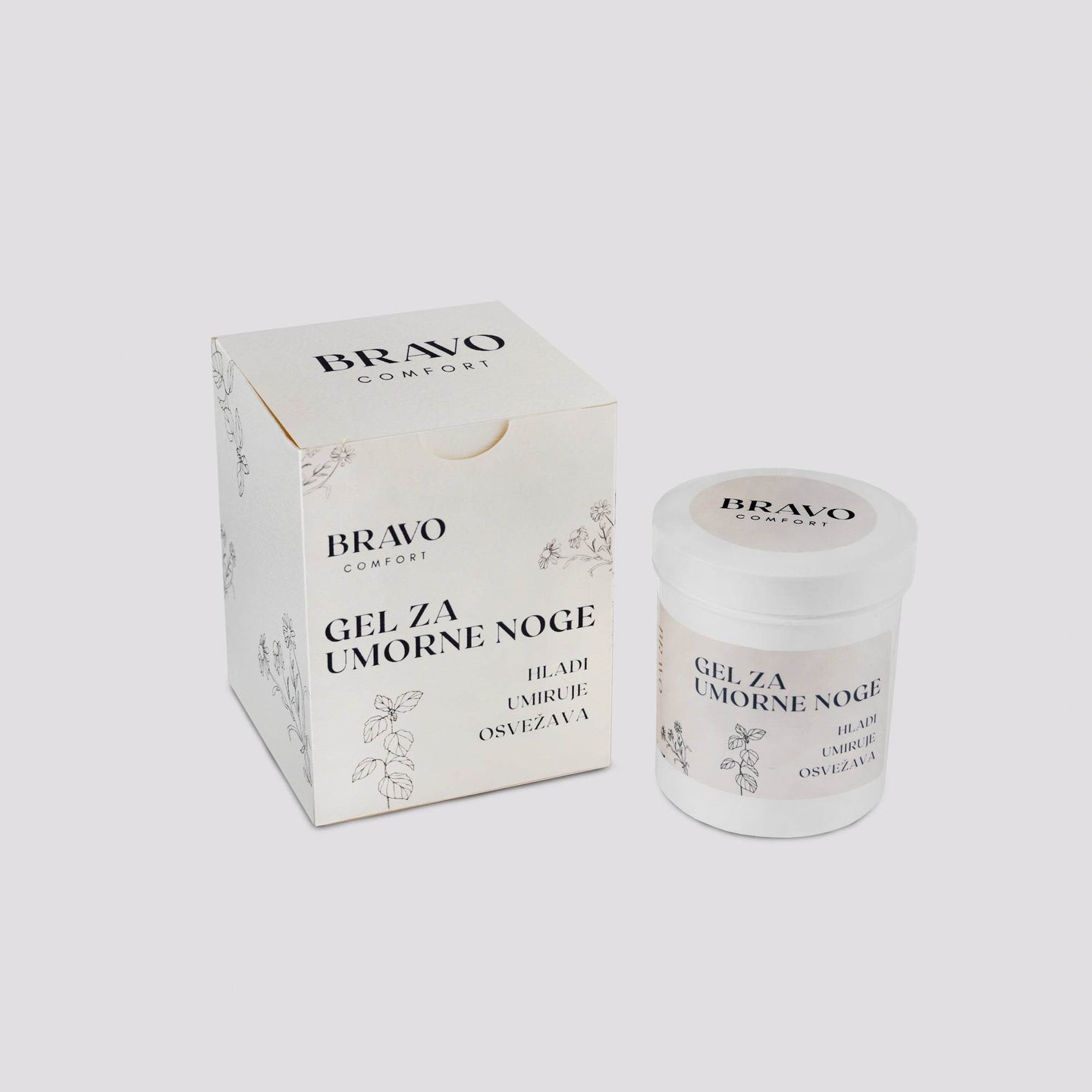 Gel za umorne noge - Bravo Comfort